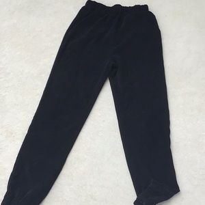 Black sweatpants
